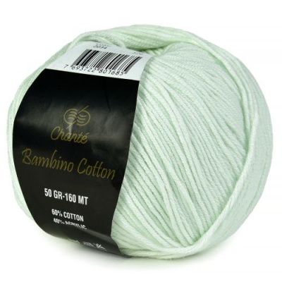 Пряжа Chante Bambino cotton (2034); Состав: 60% Хлопок, 40% Акрил; 50 г / 160 м